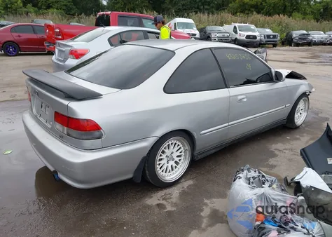 2000 Honda Civic Ex from USA, damaged, VIN 1HGEJ8240YL022237